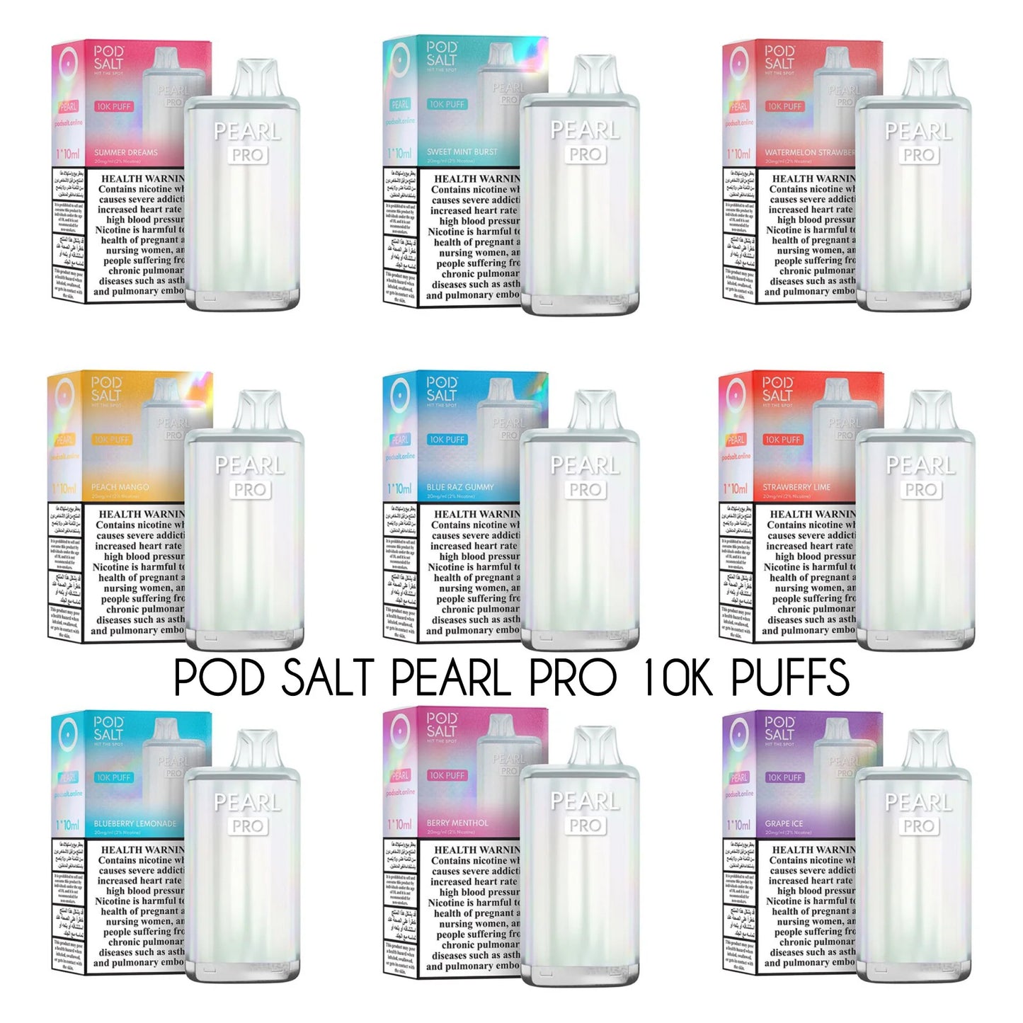 POD SALT 10000 PUFFS