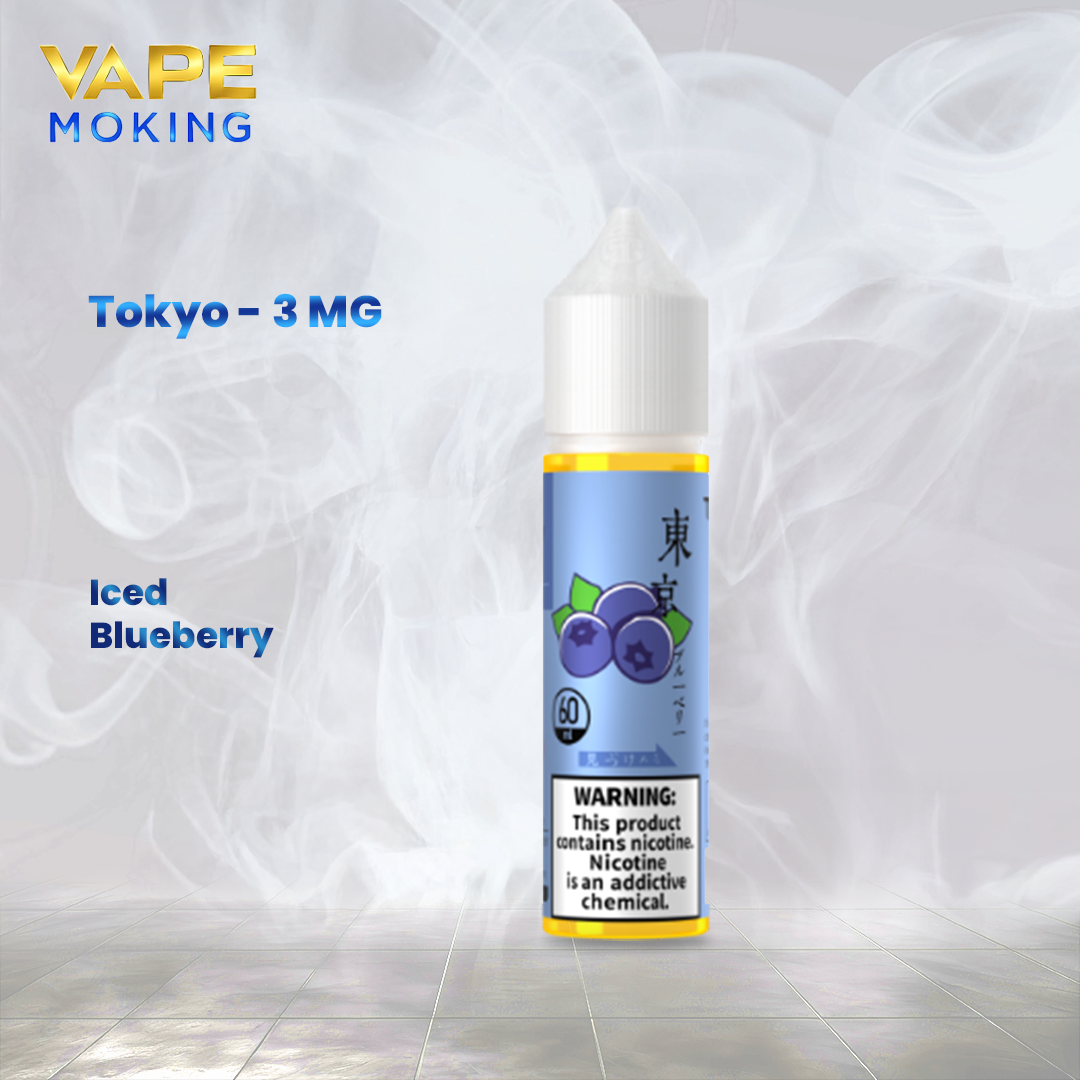 TOKYO - ICED BLUEBERRY - 3MG