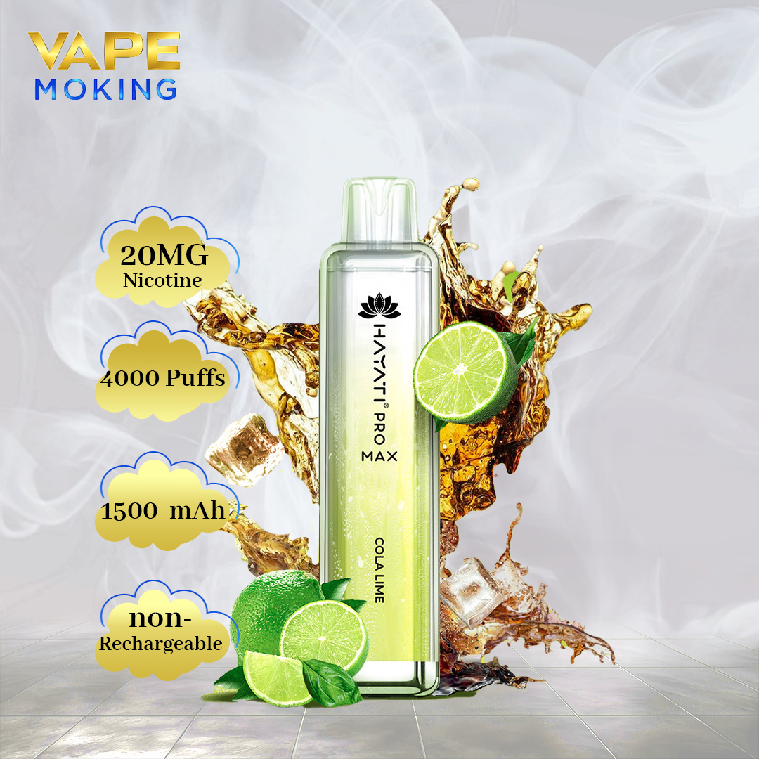 HAYATI PRO MAX 4000 PUFFS Vape MoKing HAYATI PRO MAX 4000 PUFFS Vape MoKing