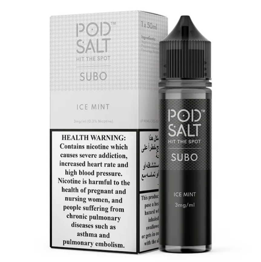 POD SALT SUBO JUICE - ICE MINT - 3MG