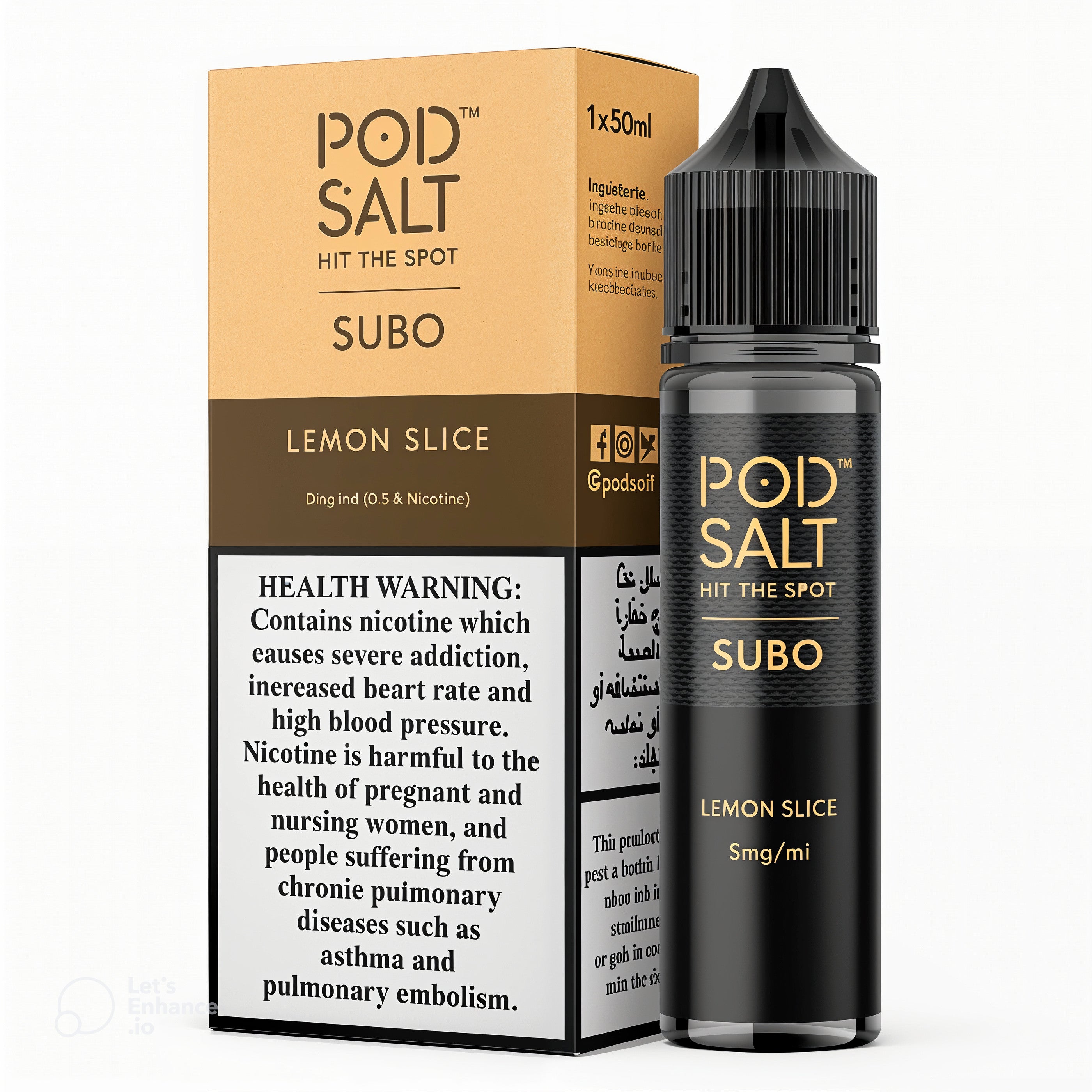 POD SALT SUBO JUICE - LEMON SLICE - 3MG