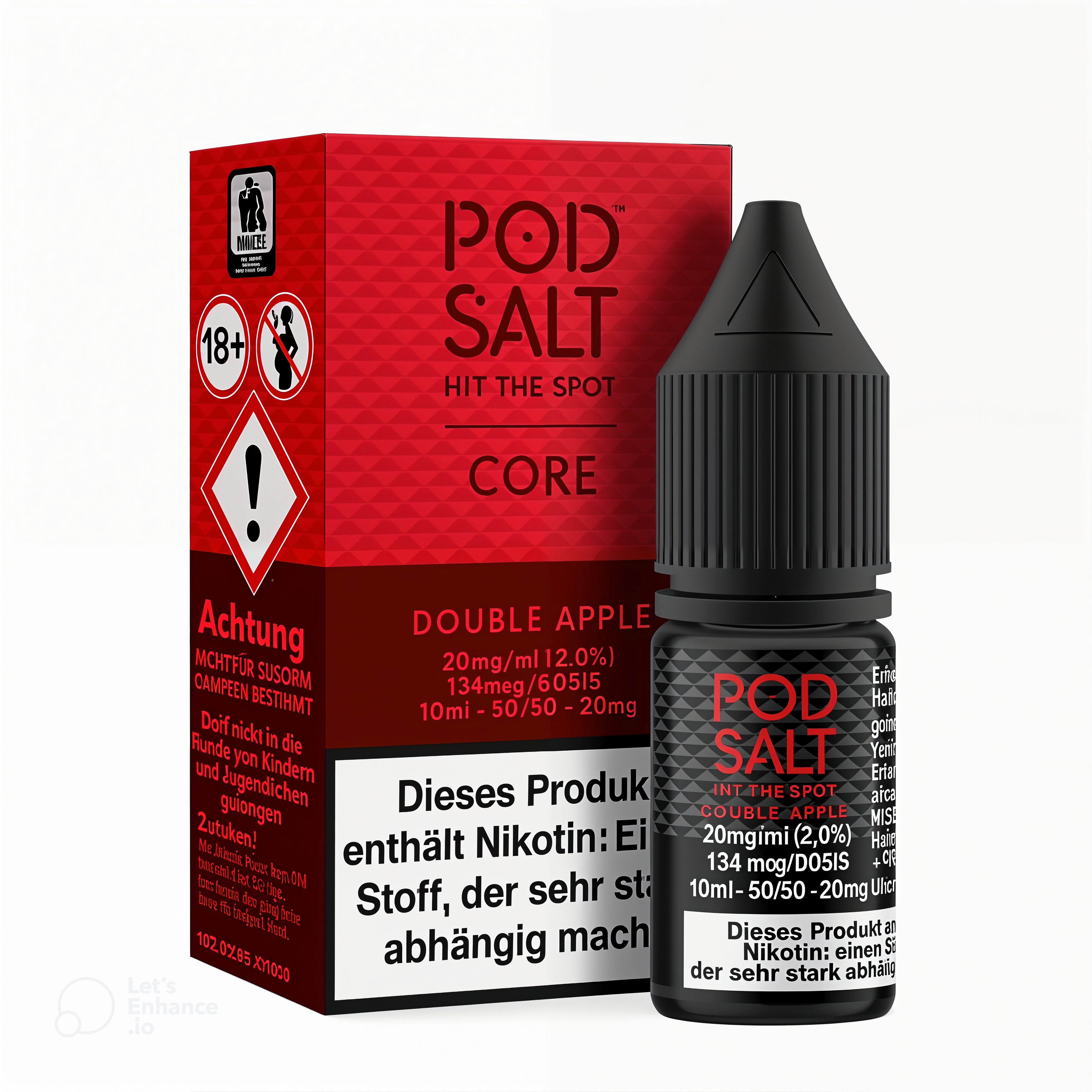 POD SALT - DOUBLE APPLE -20MG