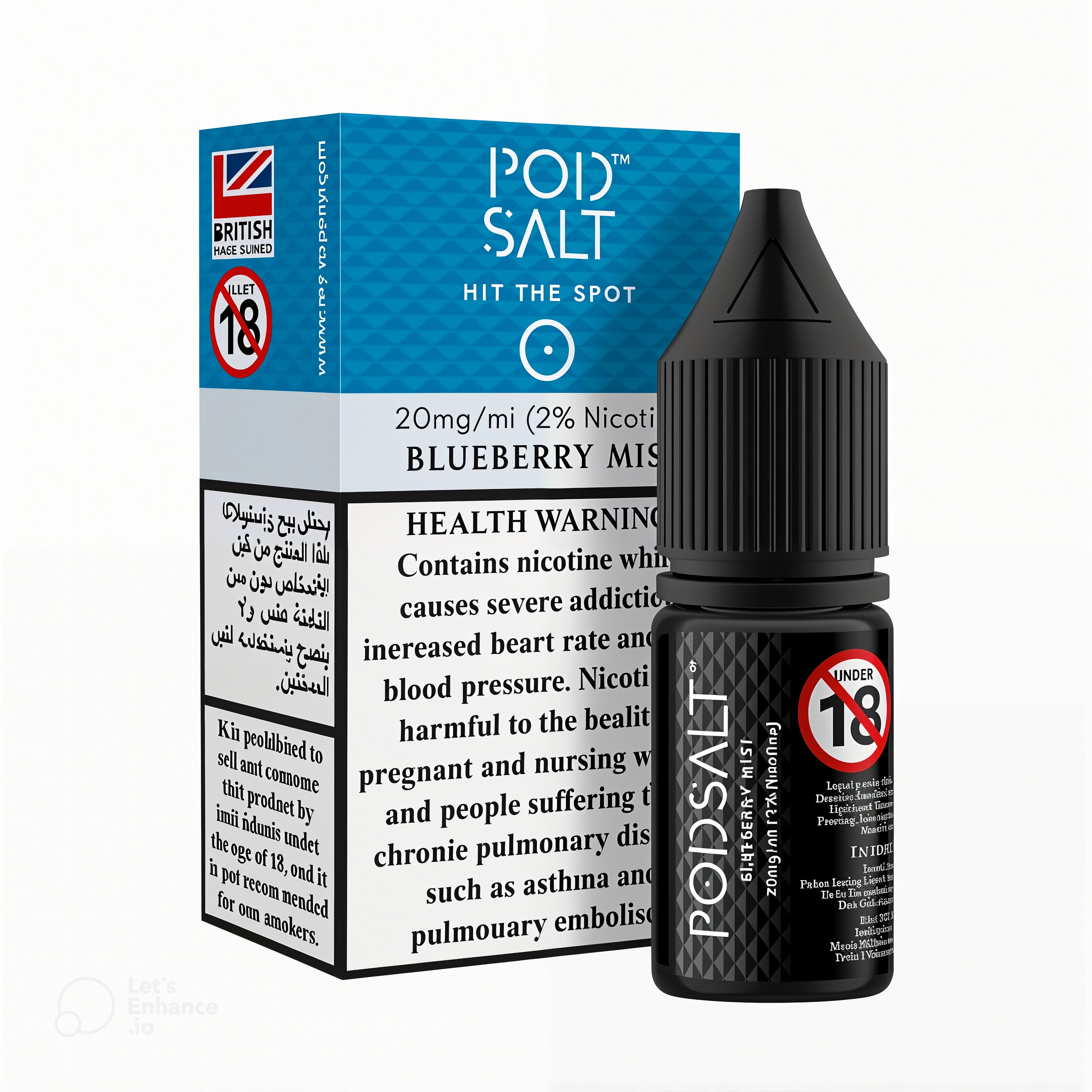 POD SALT - BLUEBERRY MIST - 20MG