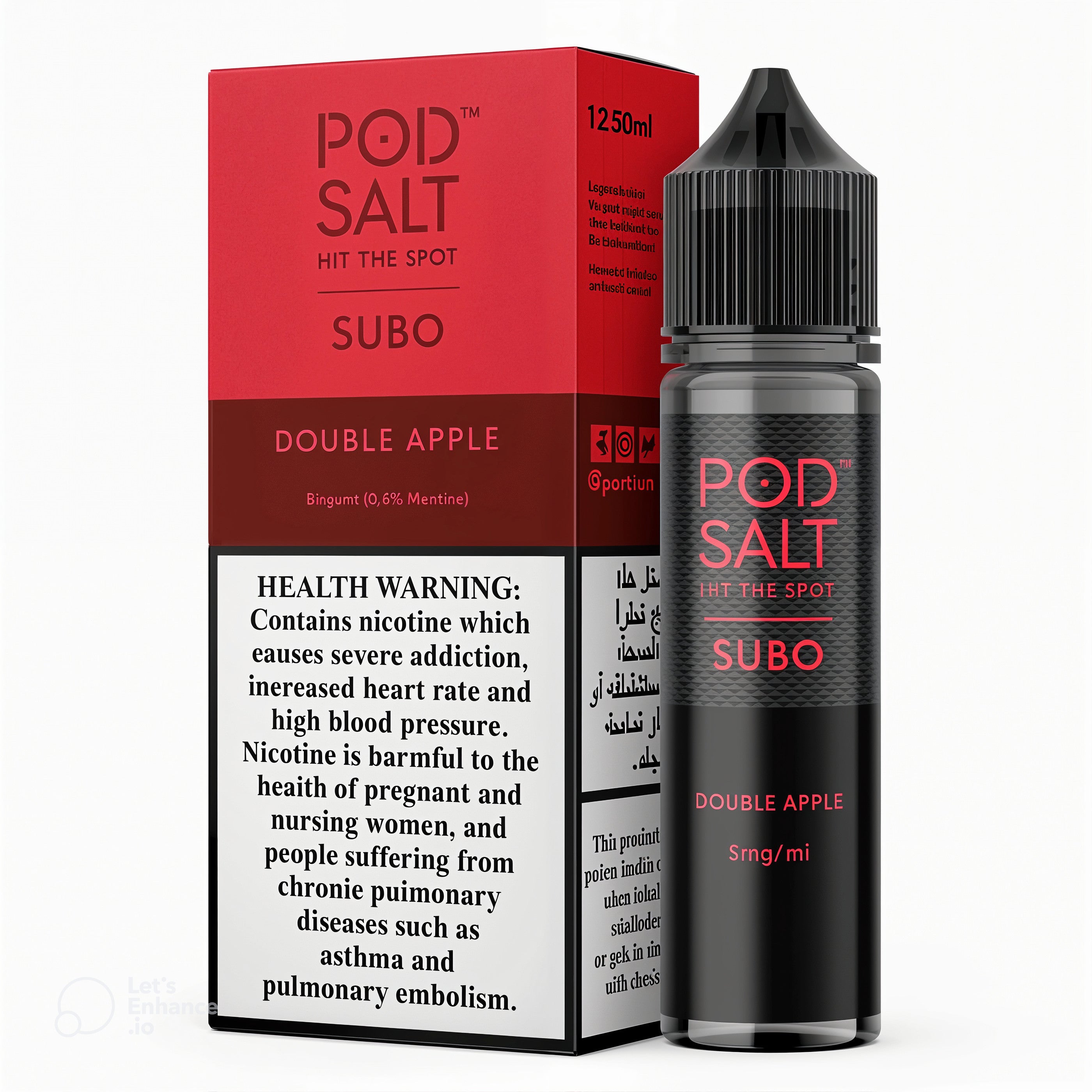 POD SALT SUBO JUICE - DOUBLE APPLE - 3MG