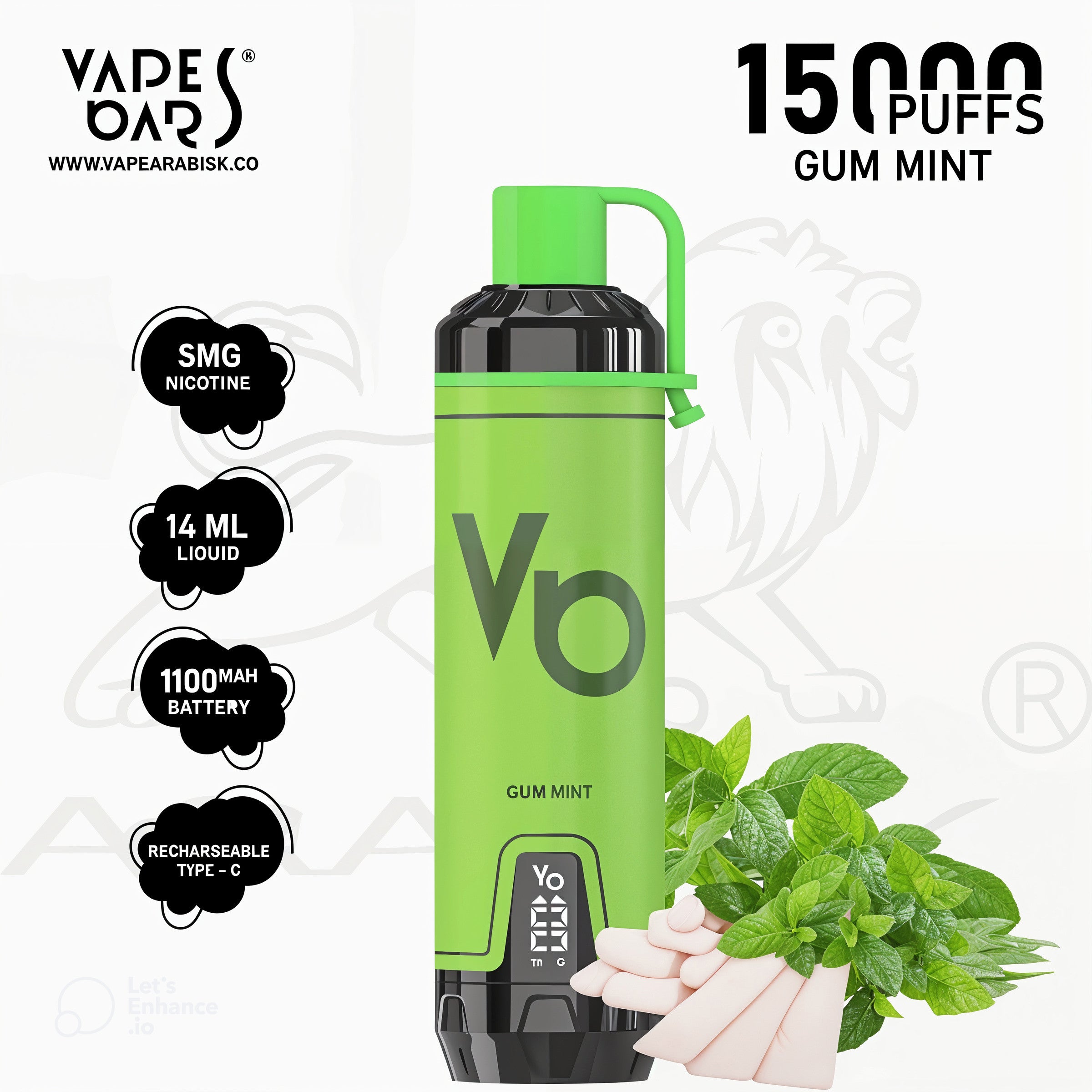 GHOST SHEESHA 15000 PUFFS