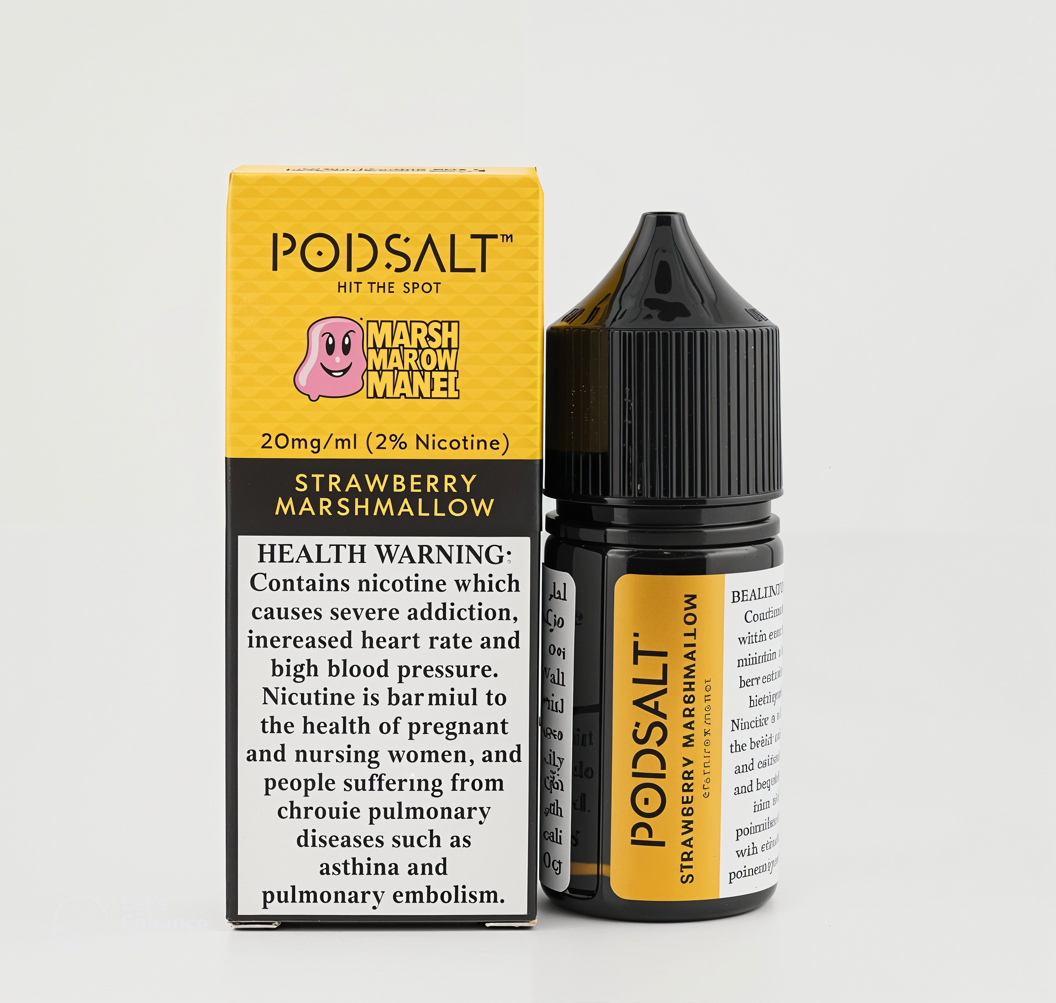 POD SALT - STRAWBERRY MARSHMELLOW - 20MG