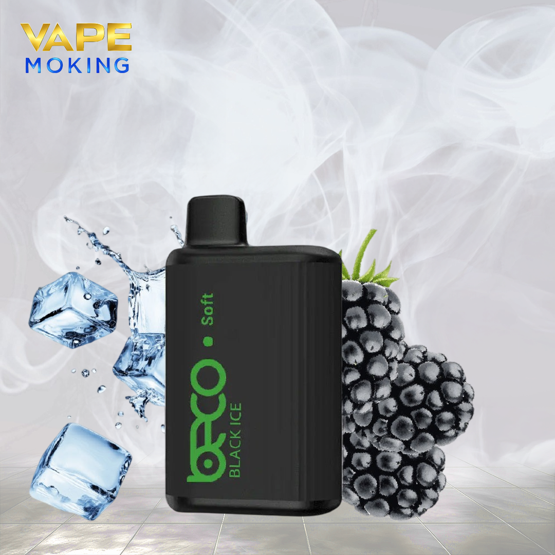 Black Ice Disposable Vape BECO 6000 PUFFS Vape MoKing ELF BAR GH23000 - Black Ice 2% Nicotine Black Ice Disposable Vape BECO 6000 PUFFS Vape MoKing ELF BAR GH23000 - Black Ice 2% Nicotine
