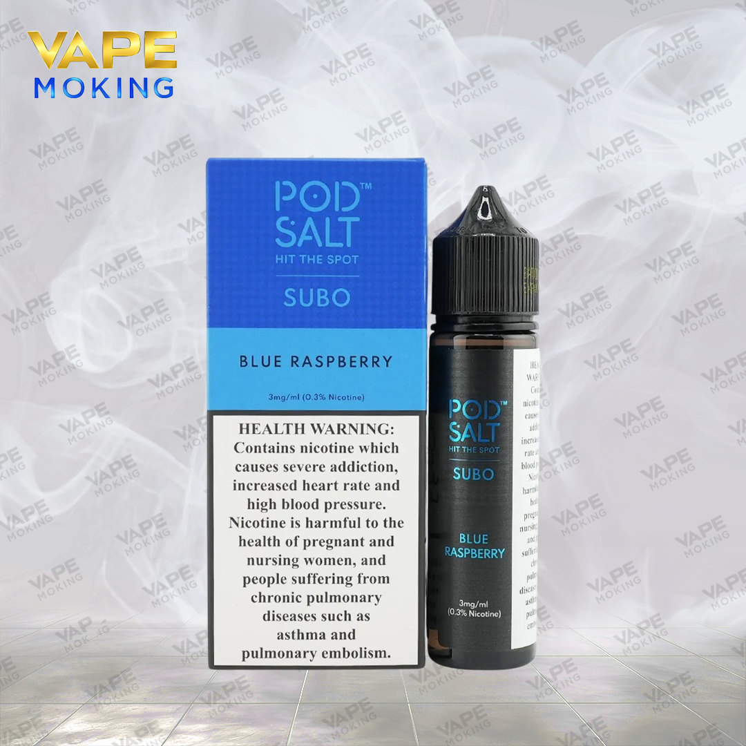 POD SALT SUBO JUICE - BLUEBERRY RASPBERRY - 3MG