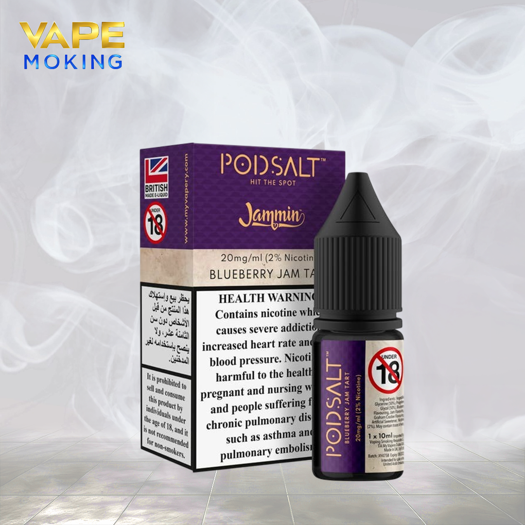 POD SALT - BLUEBERRY JAM TART - 20MG