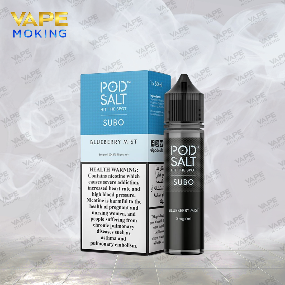 POD SALT SUBO JUICE - BLUEBERRY MIST - 3MG