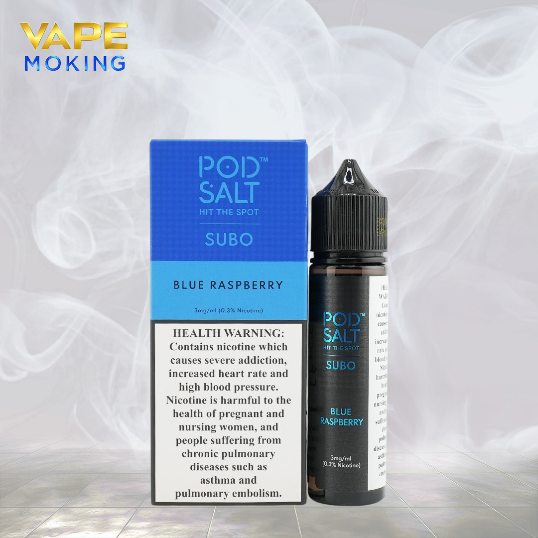 POD SALT SUBO JUICE - BLUEBERRY RASPBERRY - 3MG