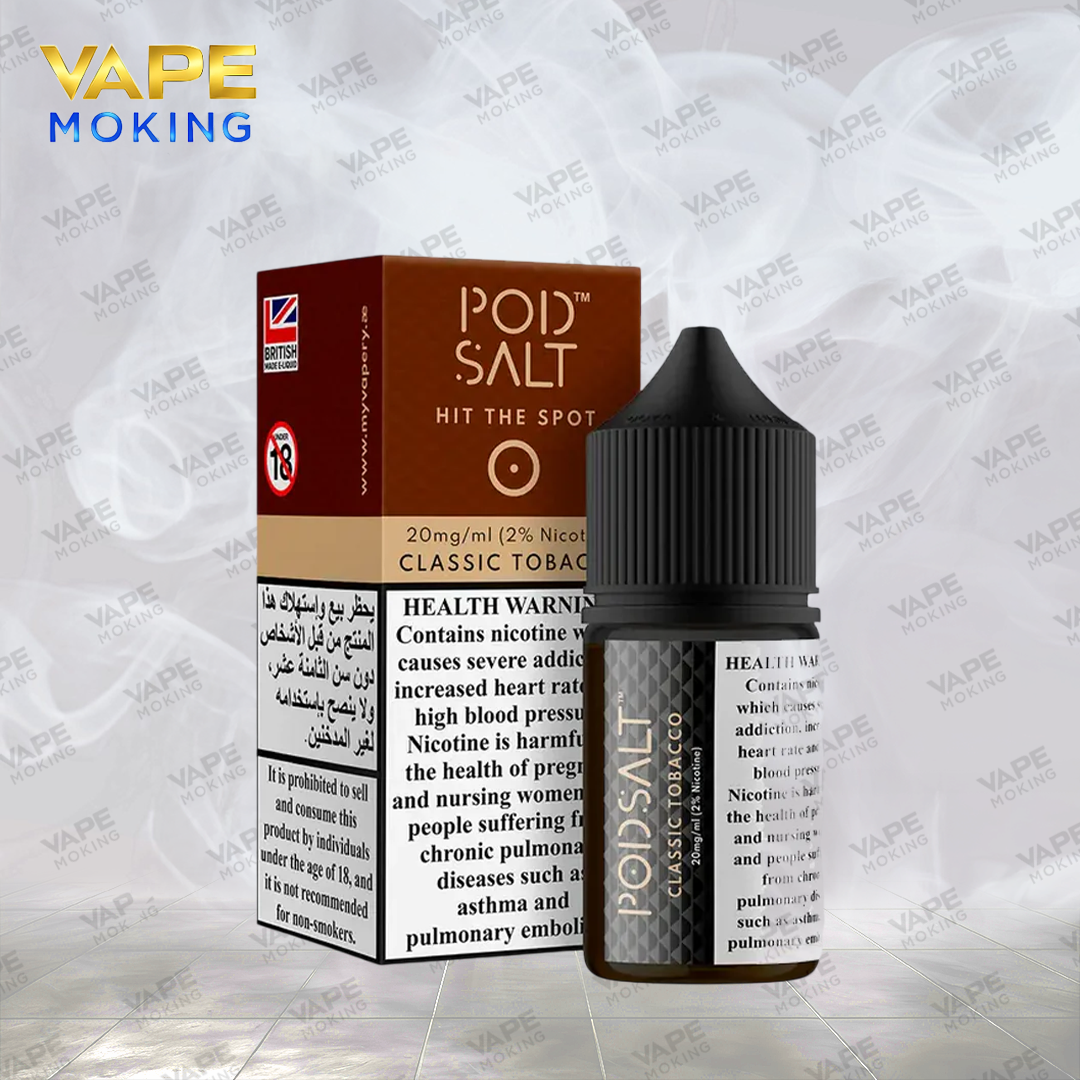 POD SALT - CLASSIC TOBACCO - 20MG