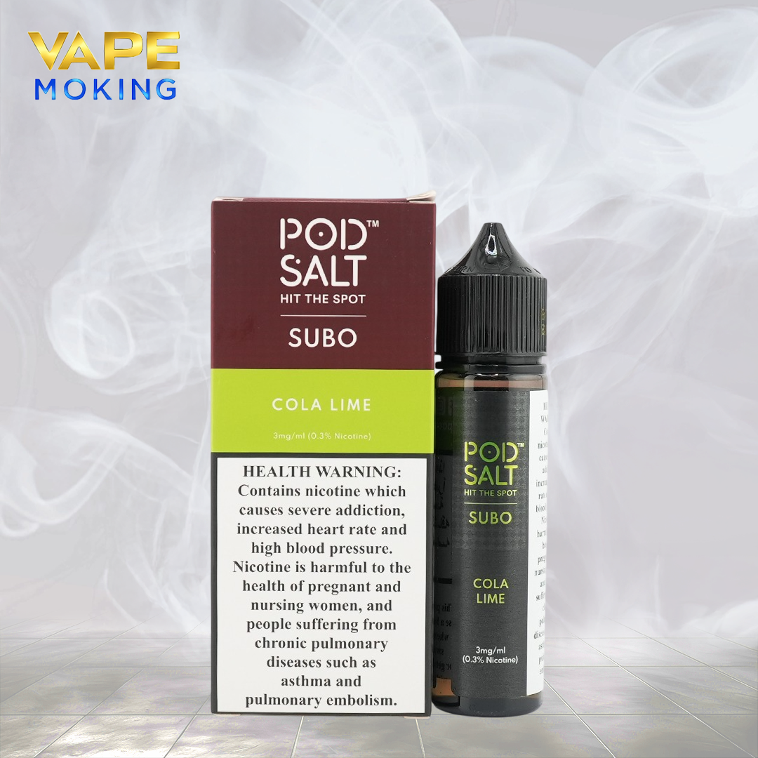POD SALT SUBO JUICE - COLA LIME - 3MG