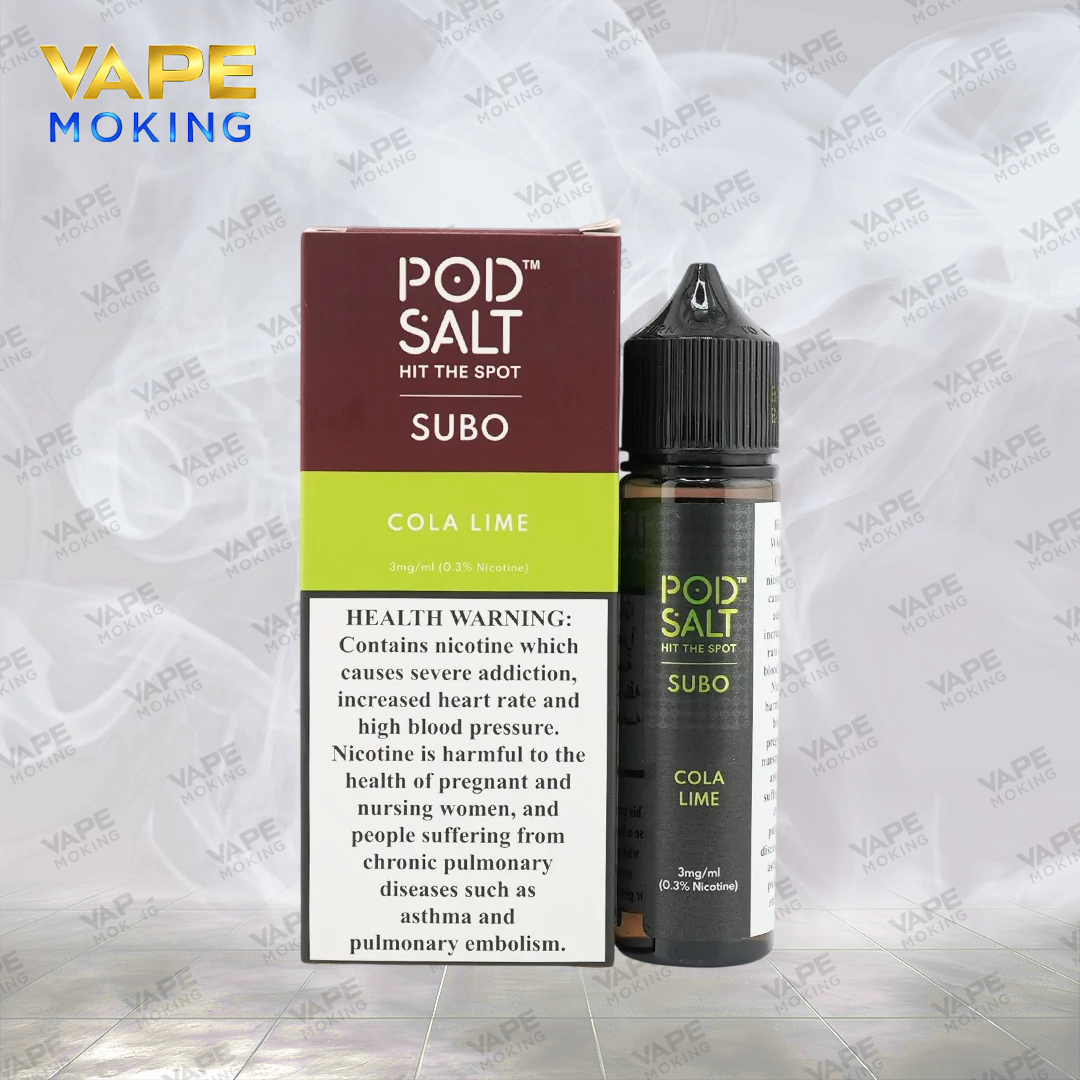 POD SALT SUBO JUICE - COLA LIME - 3MG