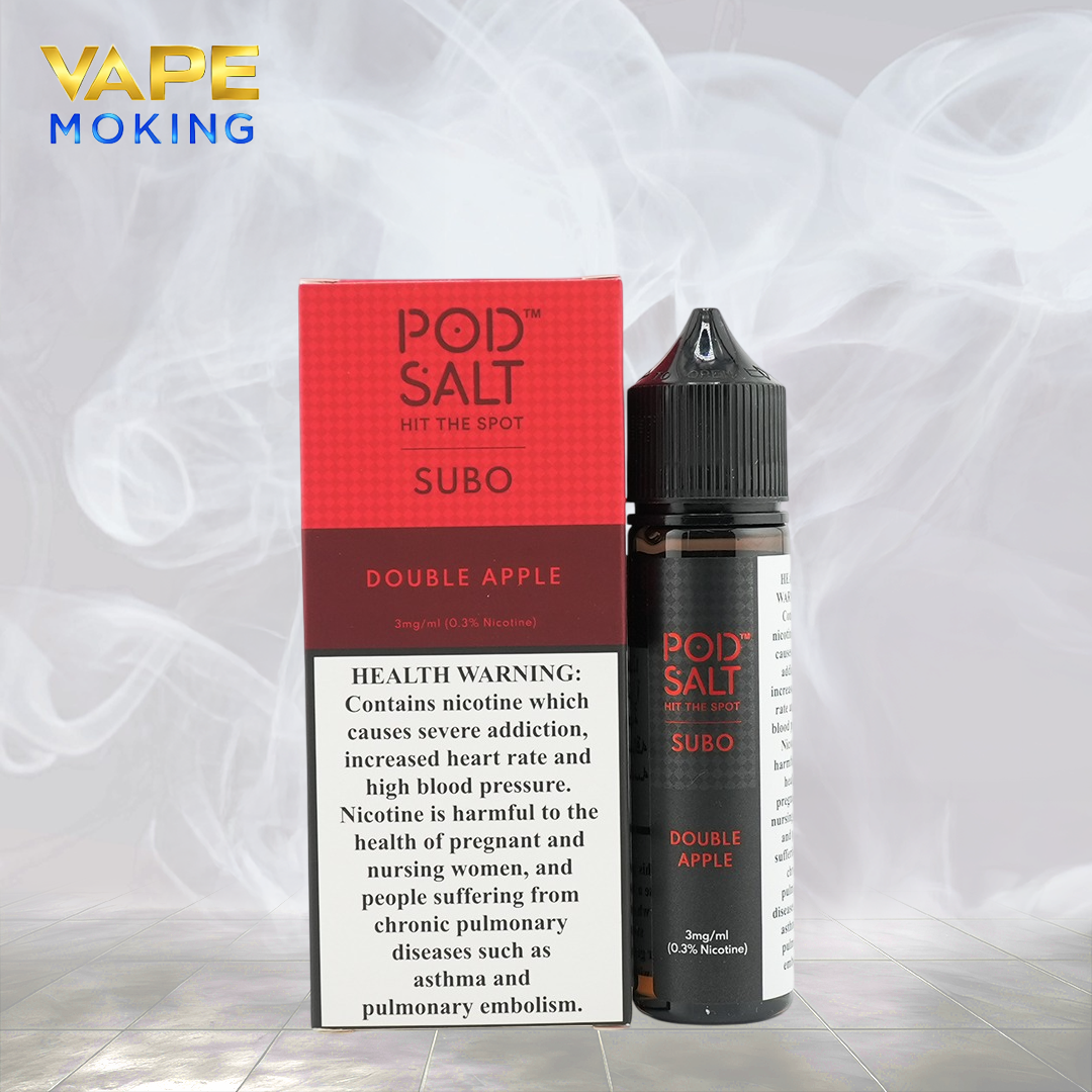 POD SALT SUBO JUICE - DOUBLE APPLE - 3MG