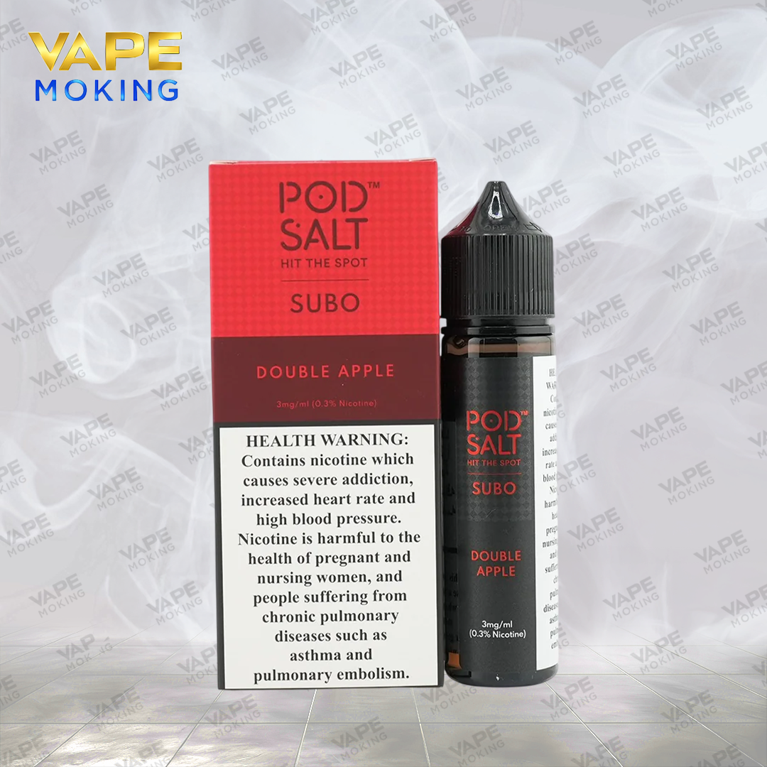 POD SALT SUBO JUICE - DOUBLE APPLE - 3MG