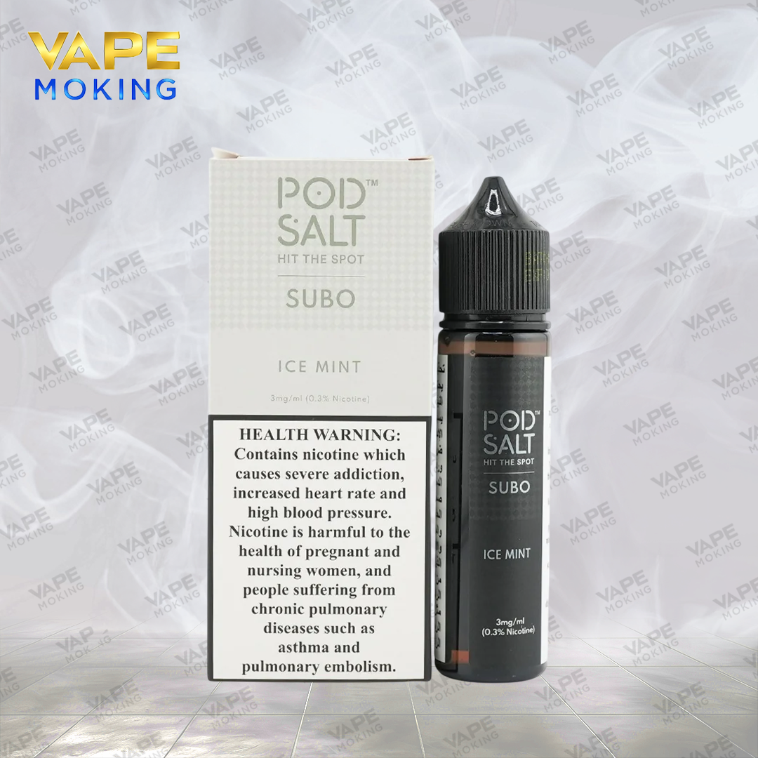 ice mint vape juice POD SALT SUBO JUICE - ICE MINT