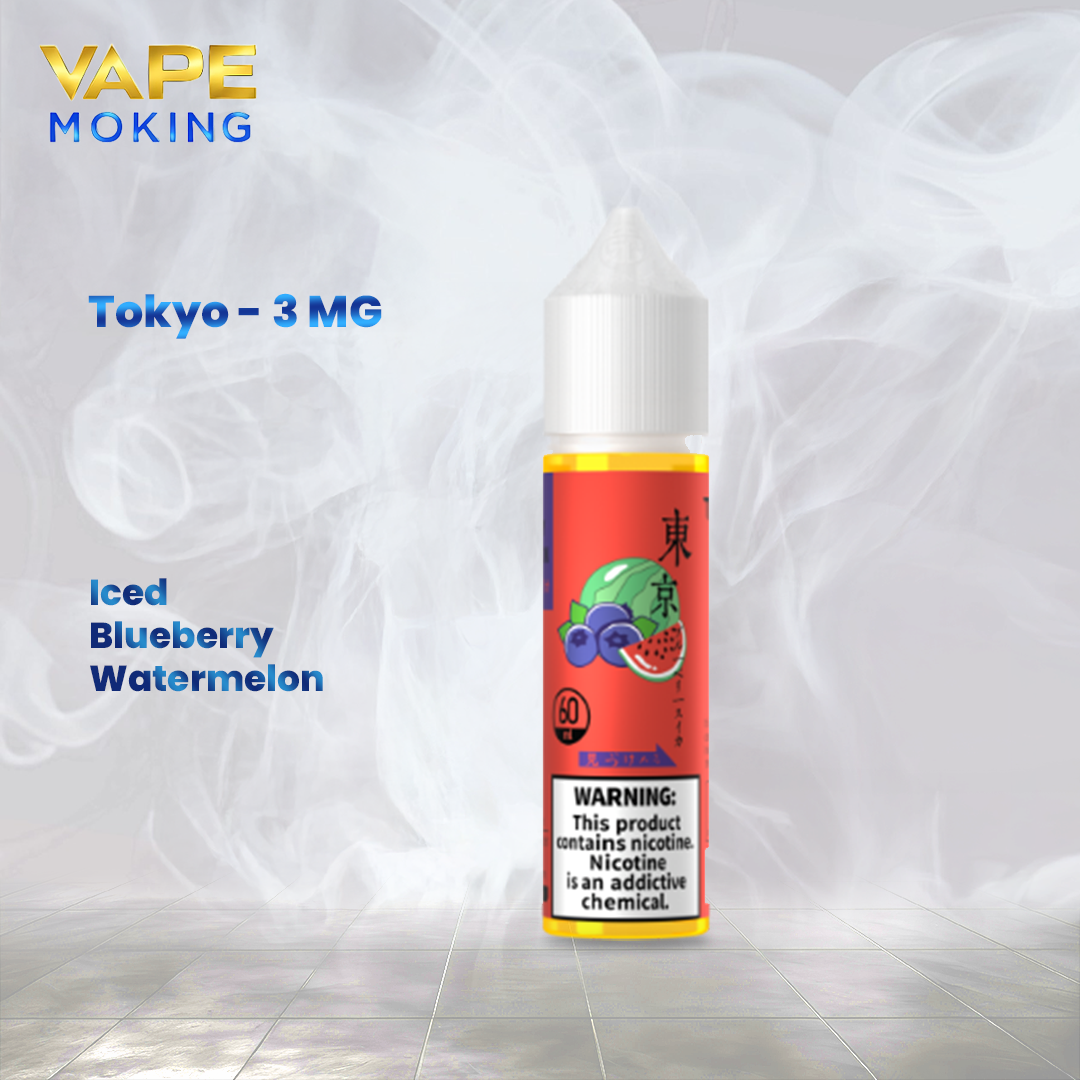 TOKYO - ICED BLUEBERRY WATERMELON - 3MG