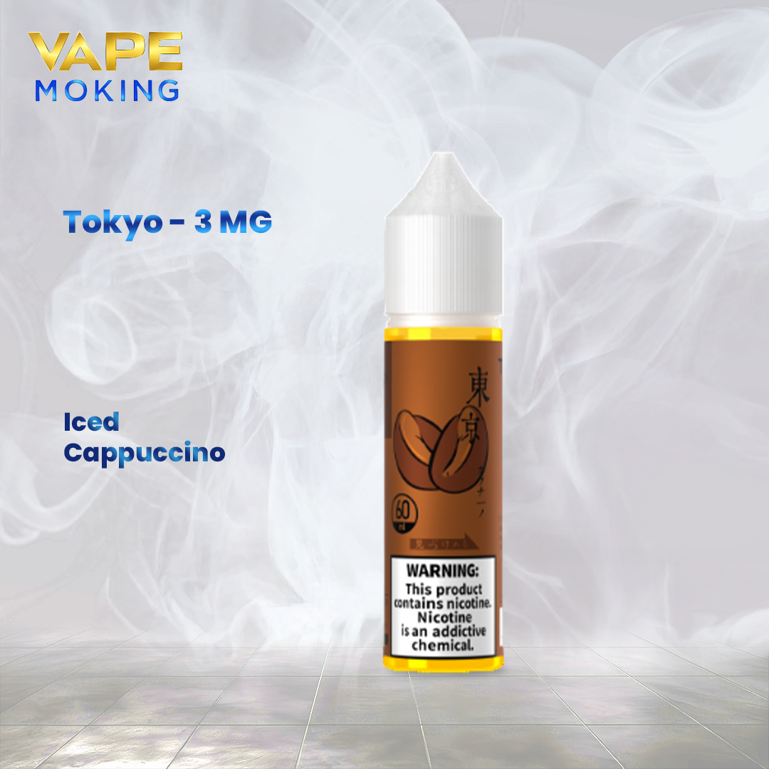 TOKYO - ICED CAPPUCCINO - 3MG
