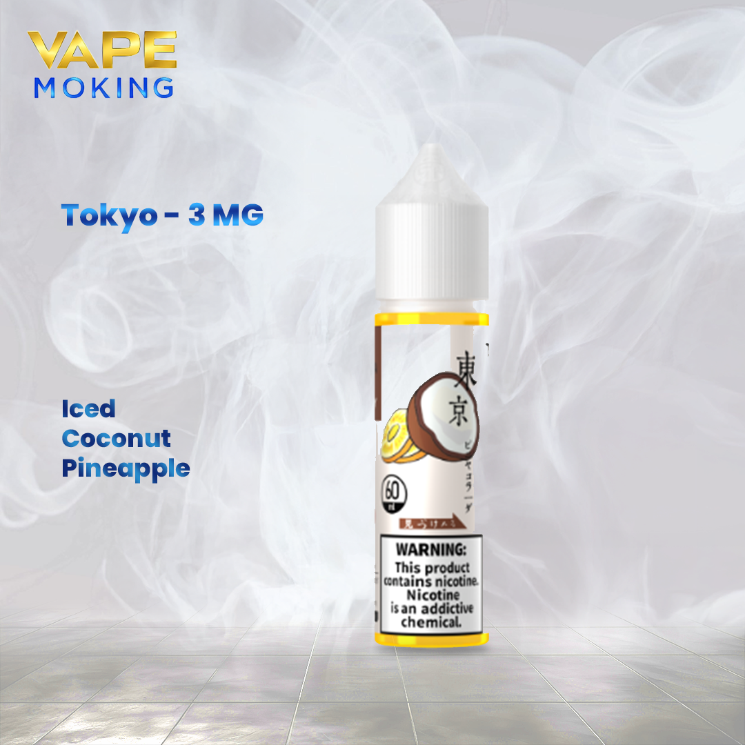 TOKYO - ICED COCONUT PINEAPPLE - 3MG