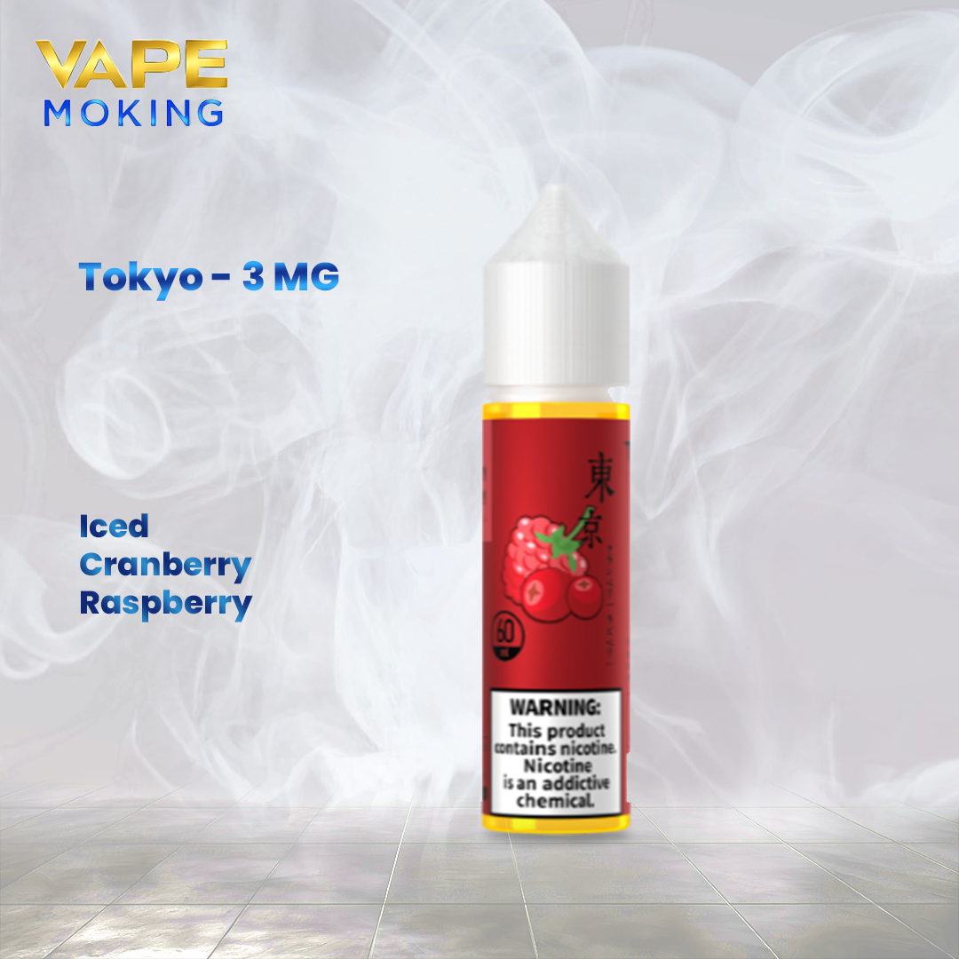 TOKYO - ICED CRANBERRY RASPBERRY - 3MG