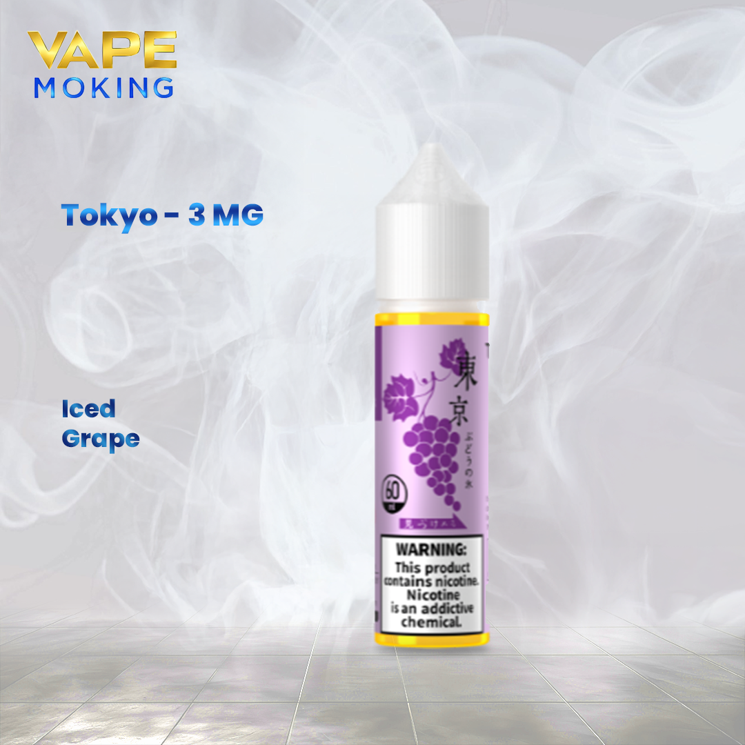 TOKYO - ICED GRAPE - 3MG