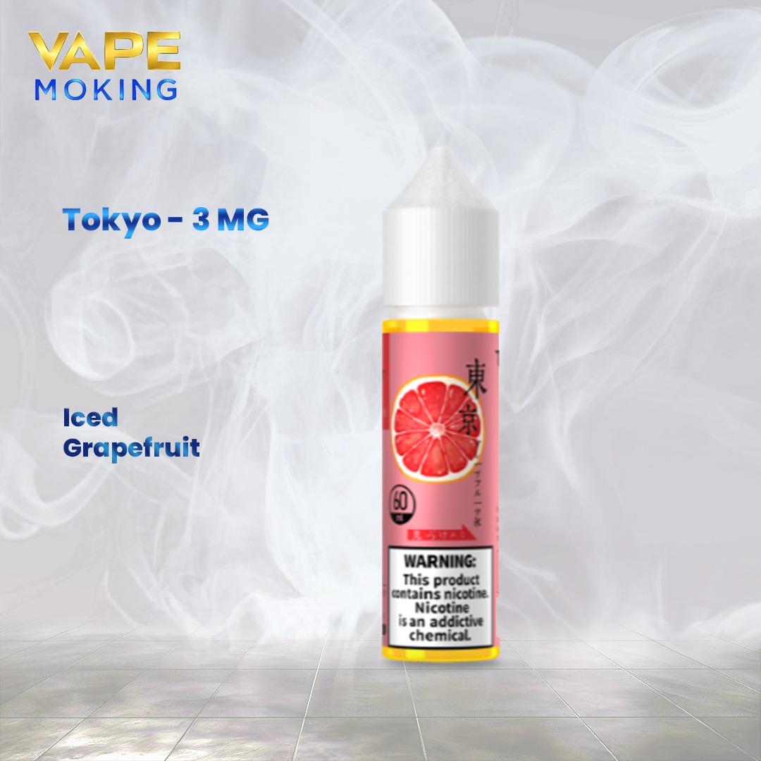 TOKYO - ICED GRAPE FRUIT - 3MG