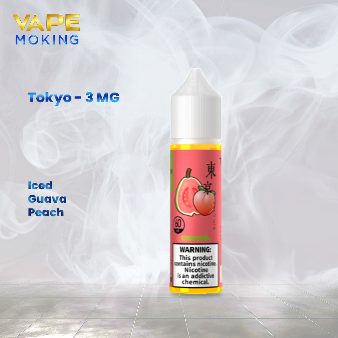 TOKYO - ICED GUAVA PEACH - 3MG