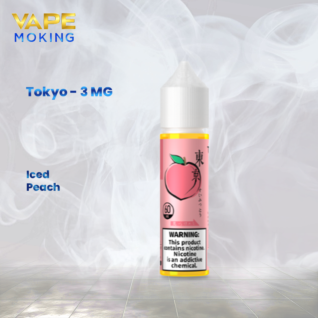 TOKYO - ICED PEACH - 3MG
