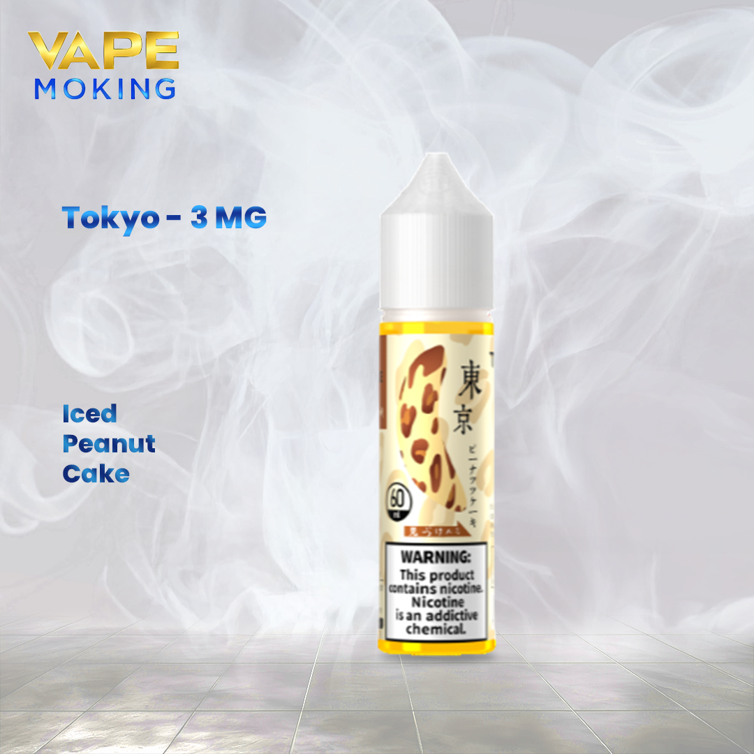 TOKYO - ICED PEANUT CAKE - 3MG