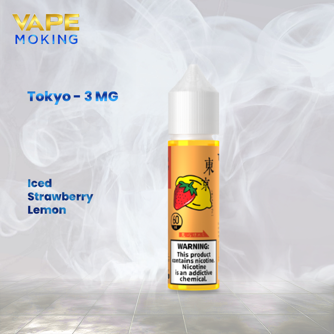 TOKYO - ICED STRAWBERRY LEMON - 3MG