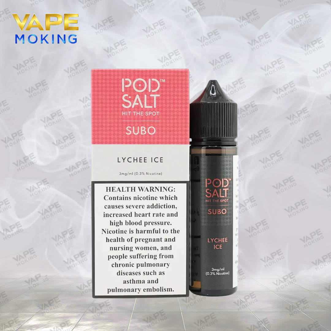 POD SALT SUBO JUICE - LYCHEE ICE - 3MG