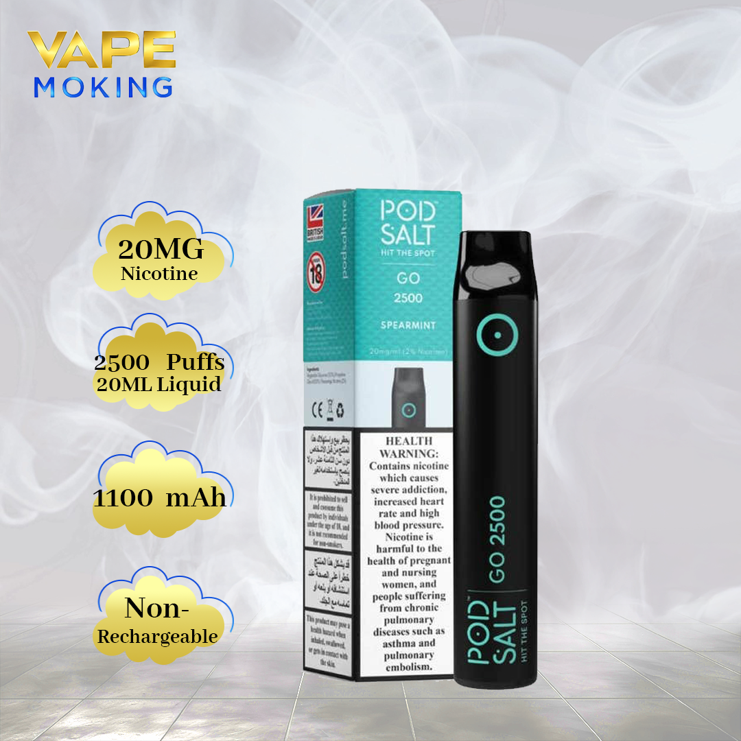 POD SALT 2500 PUFFS Vape MoKing POD SALT 2500 PUFFS Vape MoKing