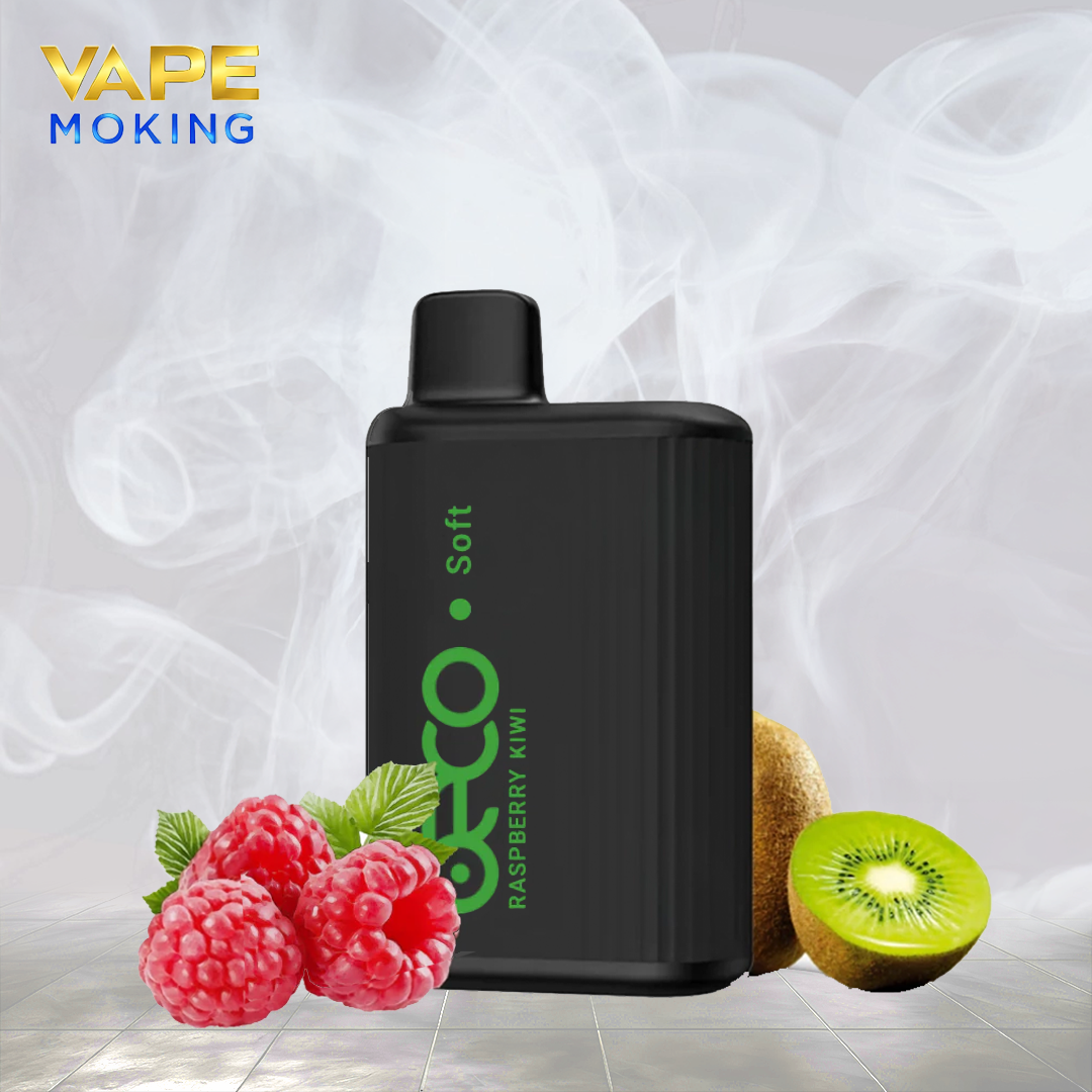 Vape organic cotton wicking, e-liquid absorption cotton vape, capillary action vape wick, Beco Soft 6000 internal - BECO 6000 PUFFS – Vape MoKing