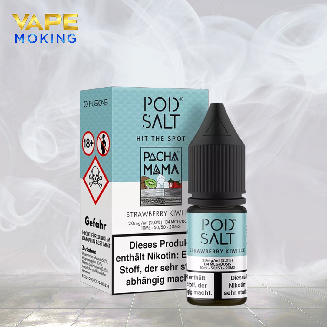 POD SALT - STRAWBERRY KIWI ICE - 20MG