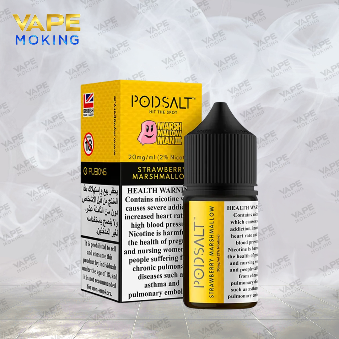 POD SALT - STRAWBERRY MARSHMELLOW - 20MG