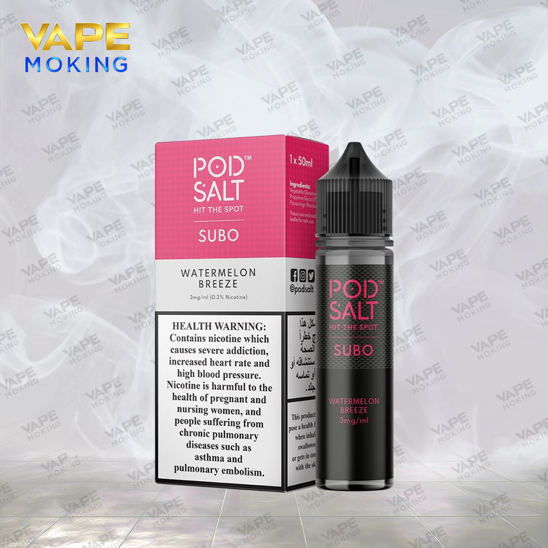 POD SALT SUBO JUICE - WATERMELON BREEZE - 3MG