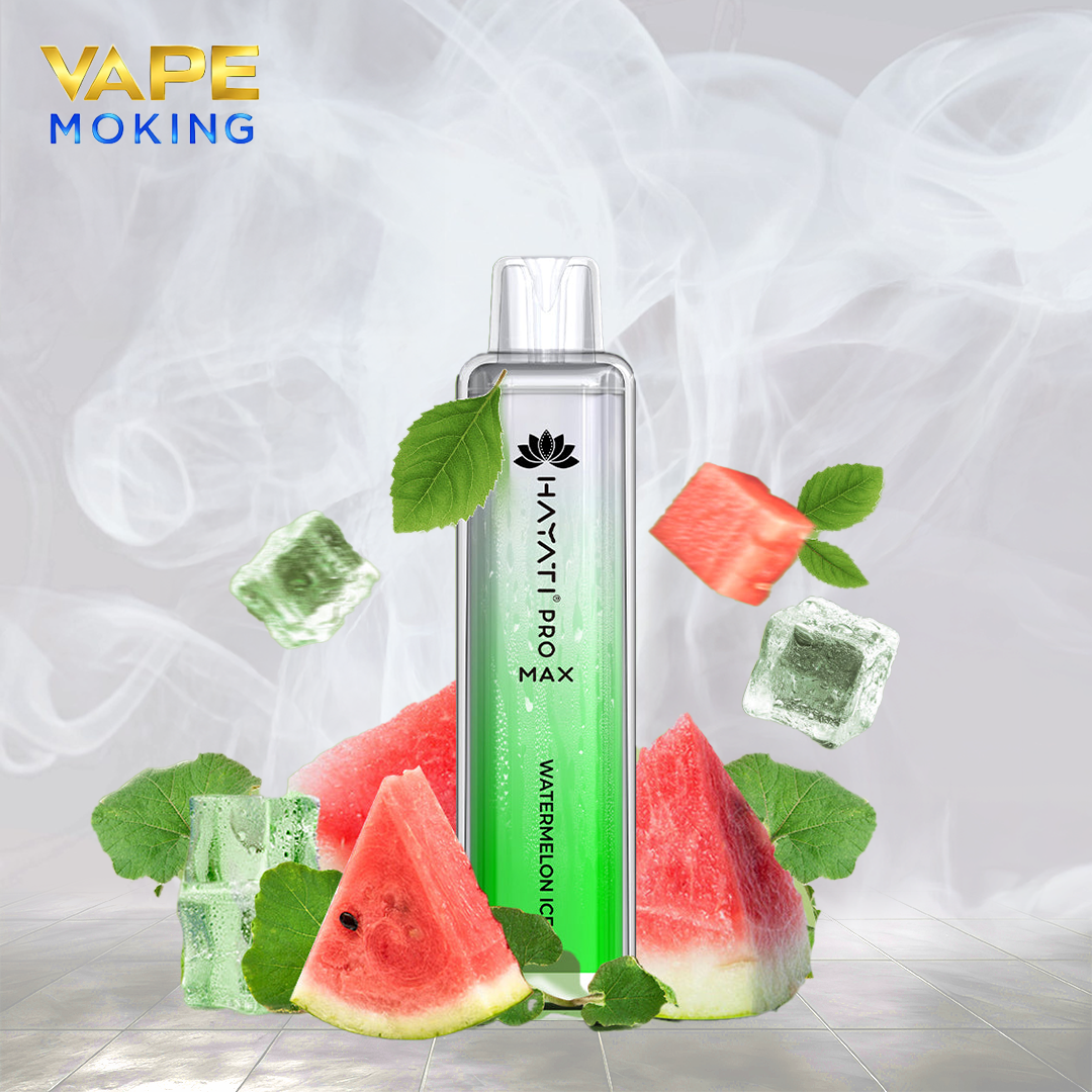 hayati pro max watermelon ice HAYATI PRO MAX 4000 PUFFS – Vape MoKing